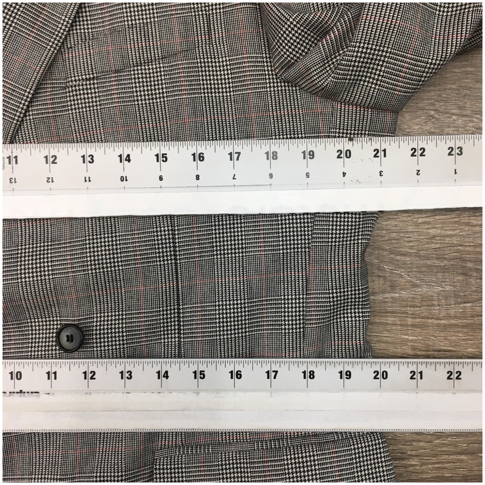 CALVIN KLEIN Mens Double Breasted Blazer Sport Coat Jacket Size‎ 42L Suit ITALY - Picture 7 of 12